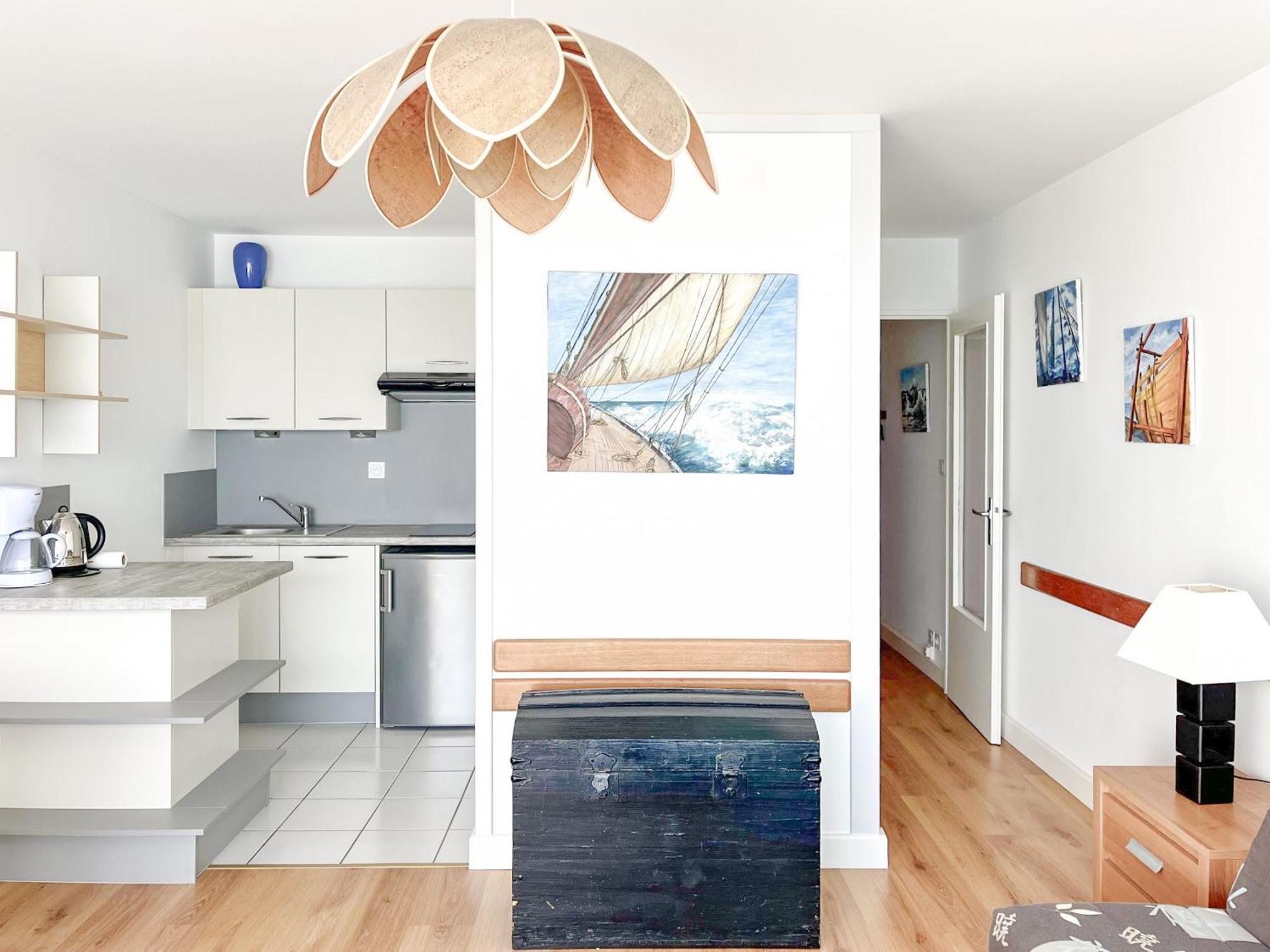 Joli Appartement Avec Vue Imprenable Sur La Baie Des Sables - 4 Pers Les Sables-dʼOlonne Dış mekan fotoğraf