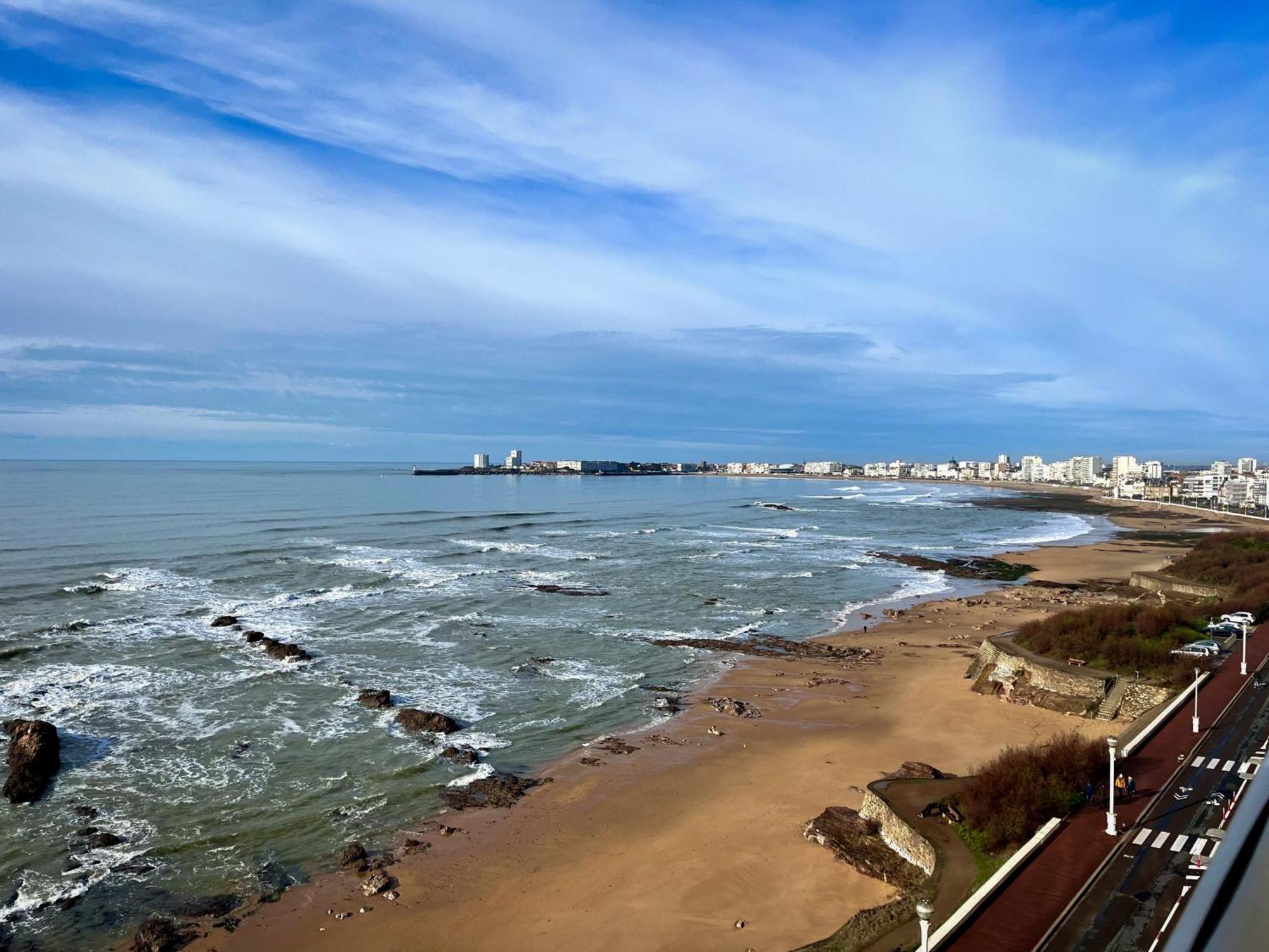 Joli Appartement Avec Vue Imprenable Sur La Baie Des Sables - 4 Pers Les Sables-dʼOlonne Dış mekan fotoğraf