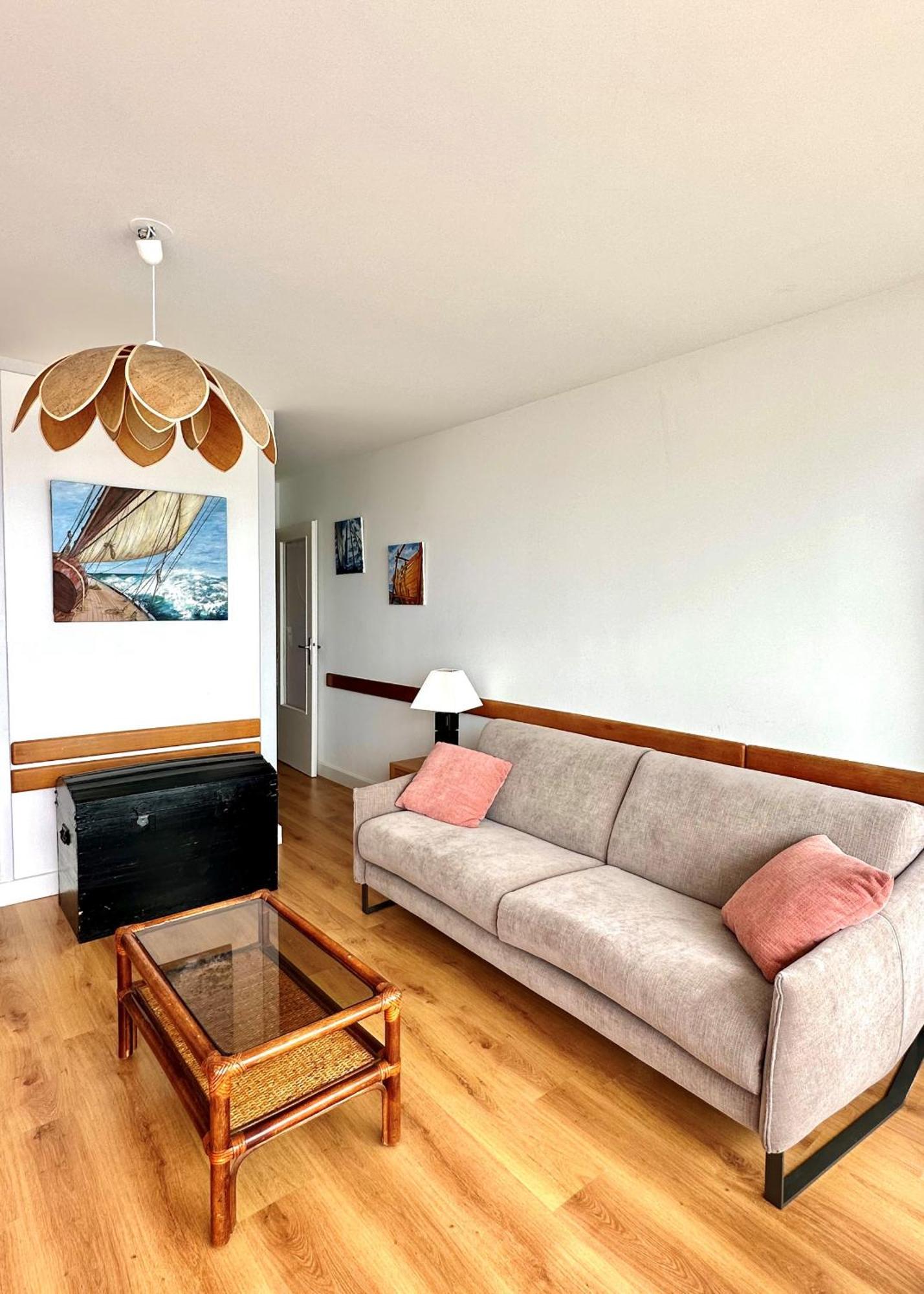 Joli Appartement Avec Vue Imprenable Sur La Baie Des Sables - 4 Pers Les Sables-dʼOlonne Dış mekan fotoğraf